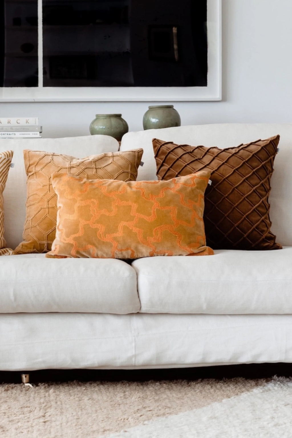 Chand Velvet Throw Pillow