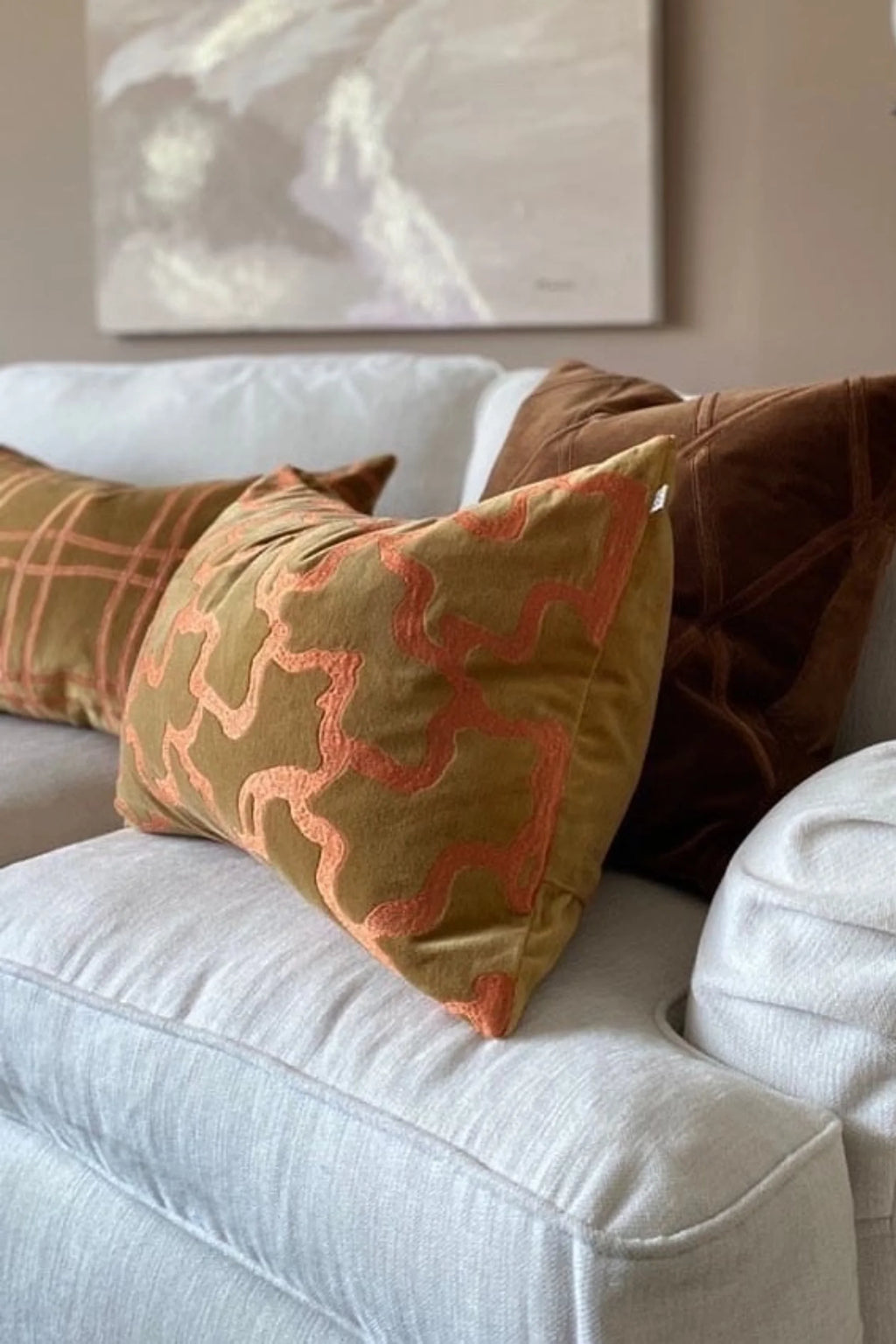 Chand Velvet Throw Pillow