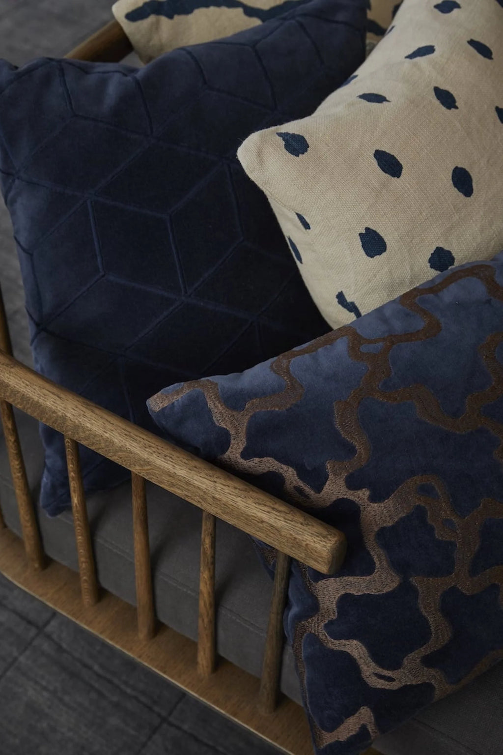 Chand Velvet Throw Pillow