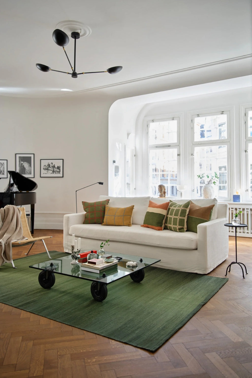 Raha Linen Throw Pillow