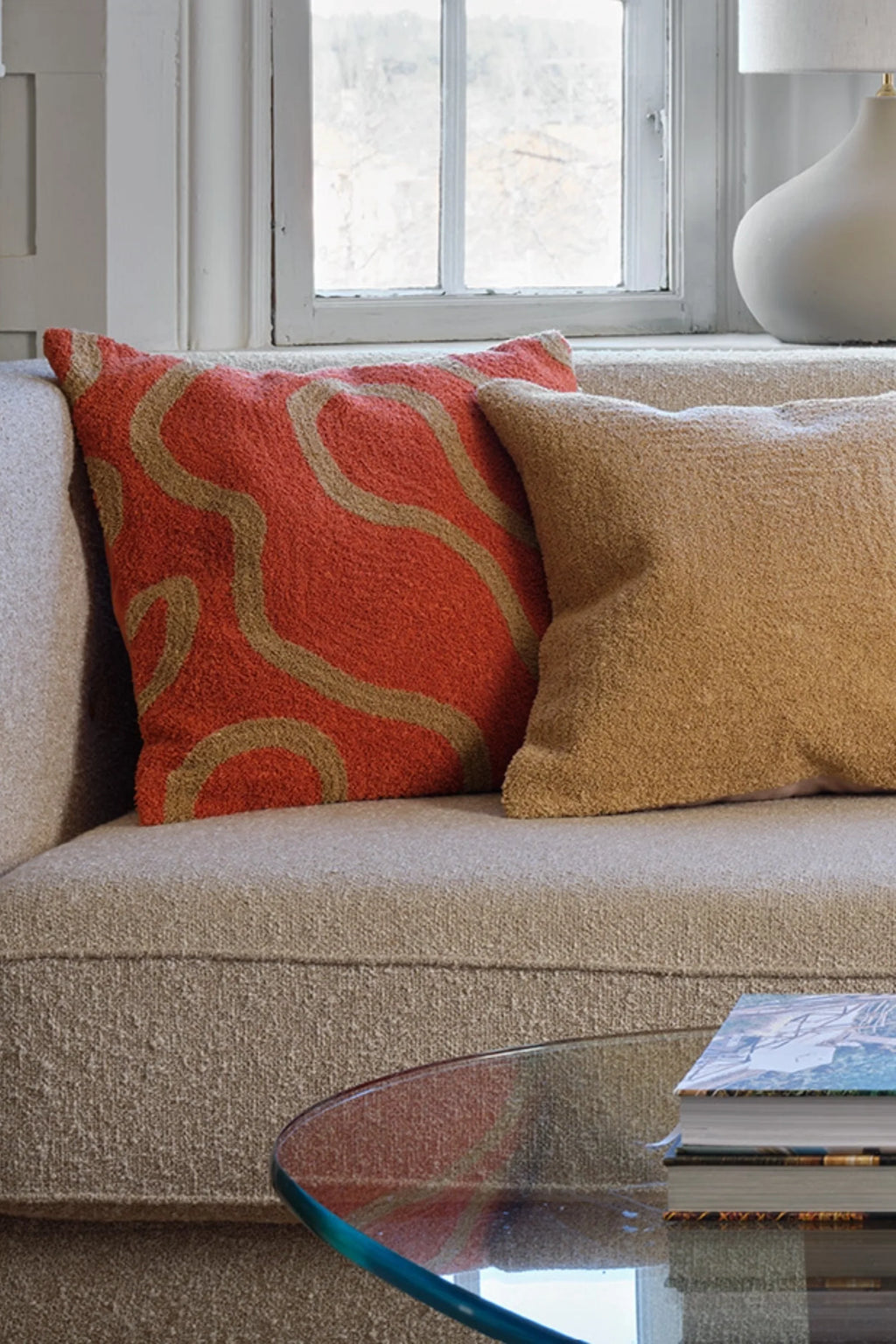 Swati Boucle Throw Pillow