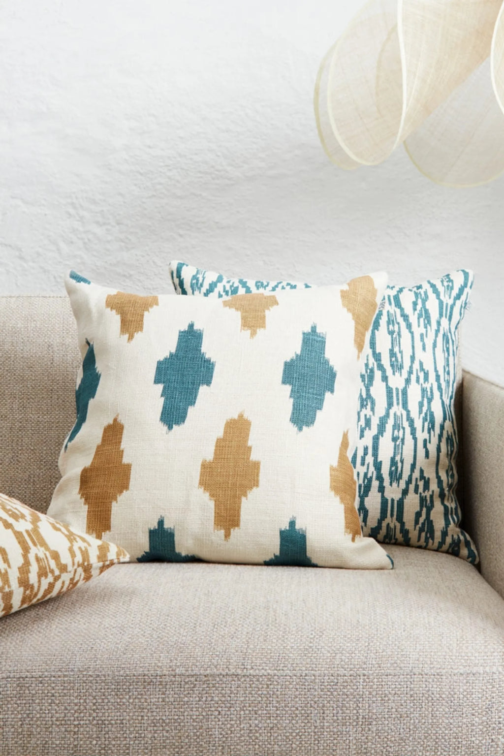 Ikat Agra Throw Pillow