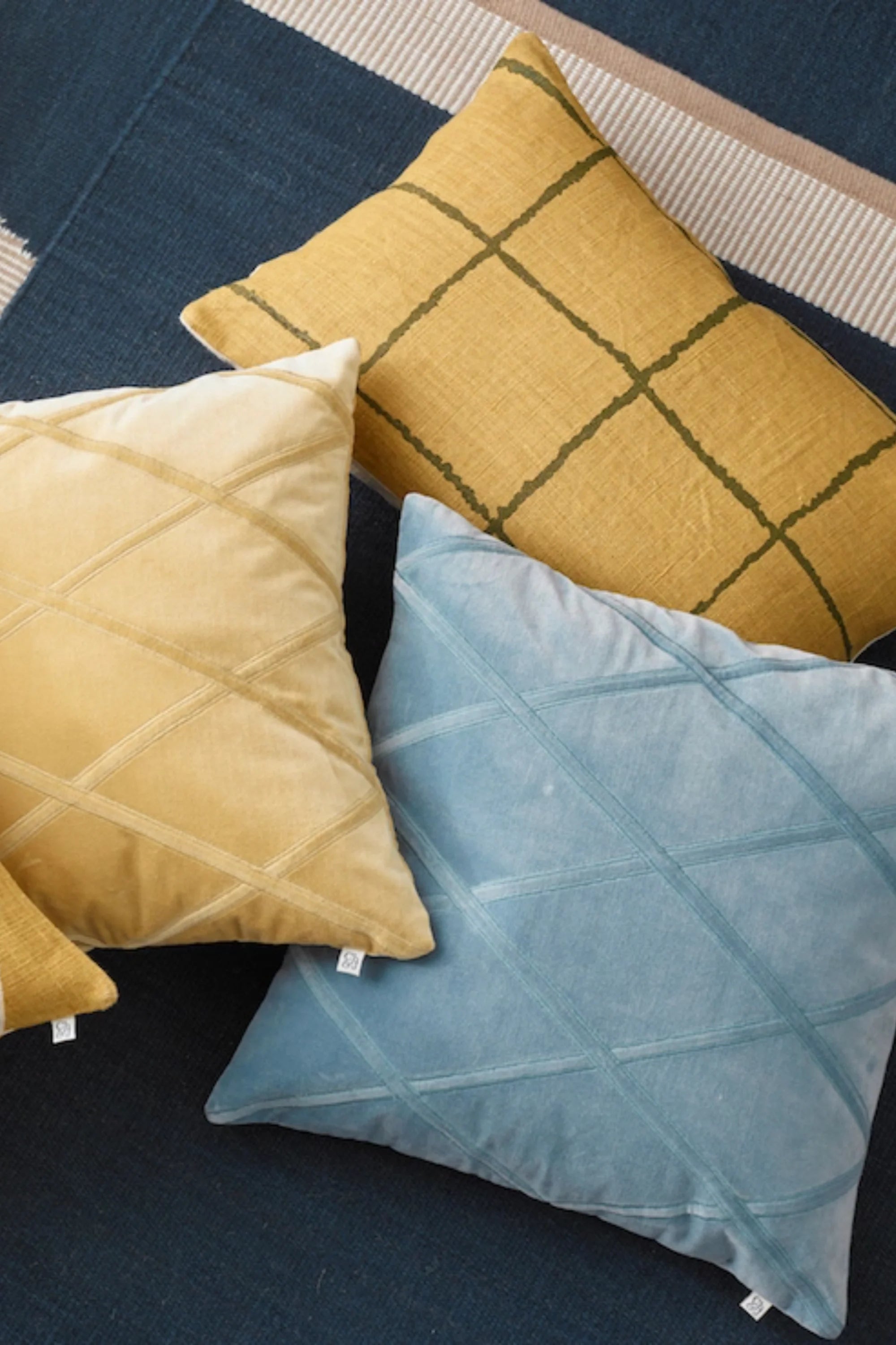 Orissa Velvet Throw Pillow