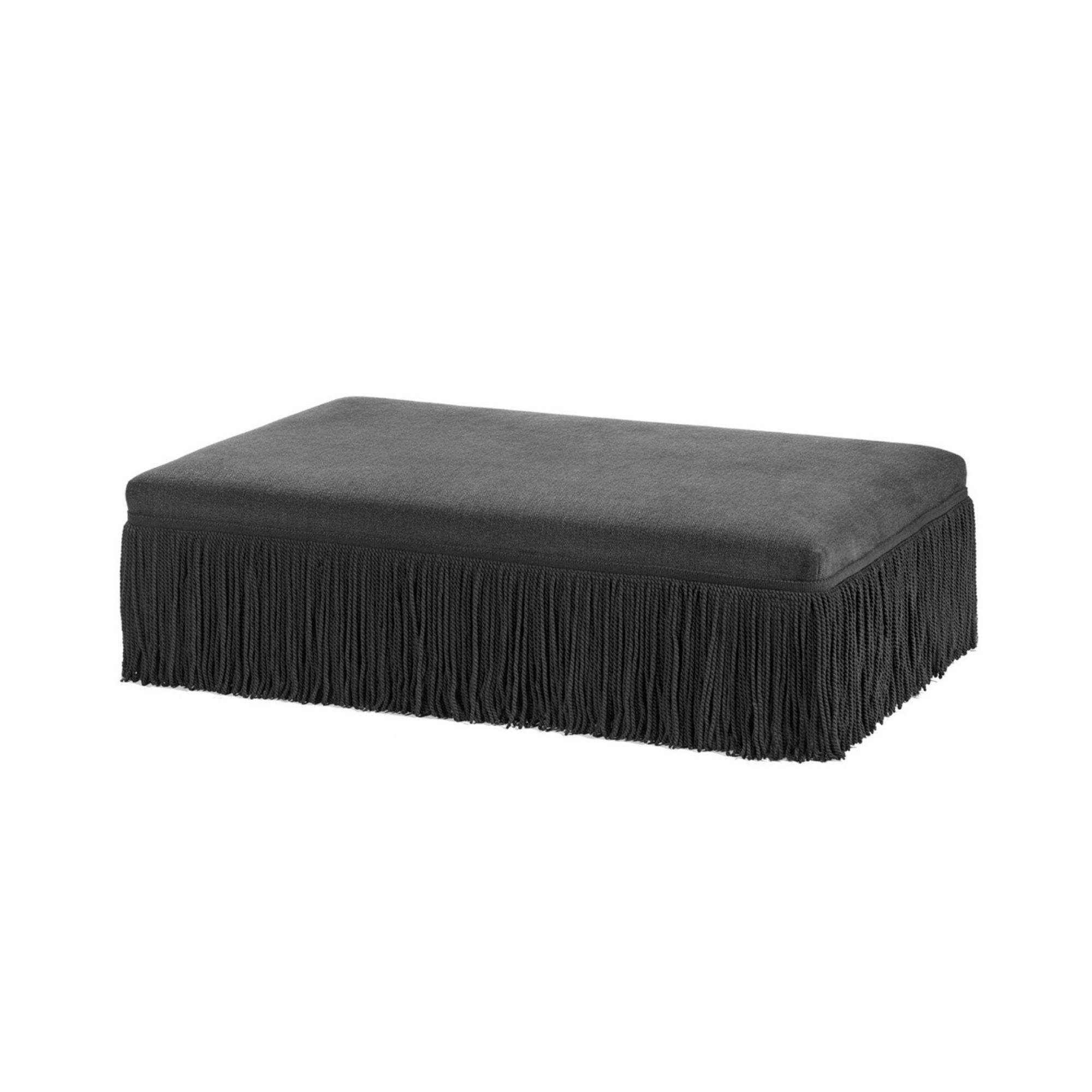 Frou Fringes Ottoman - THAT COOL LIVING