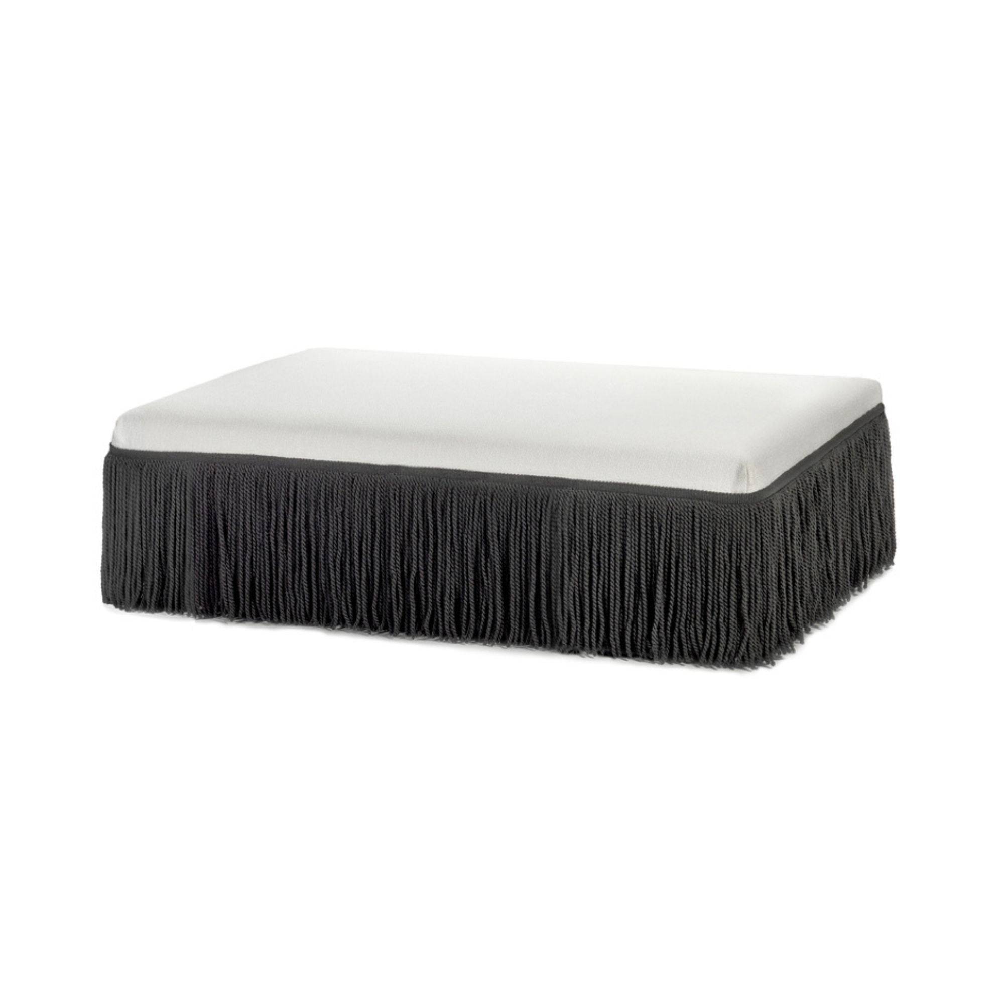 Frou Fringes Ottoman - THAT COOL LIVING
