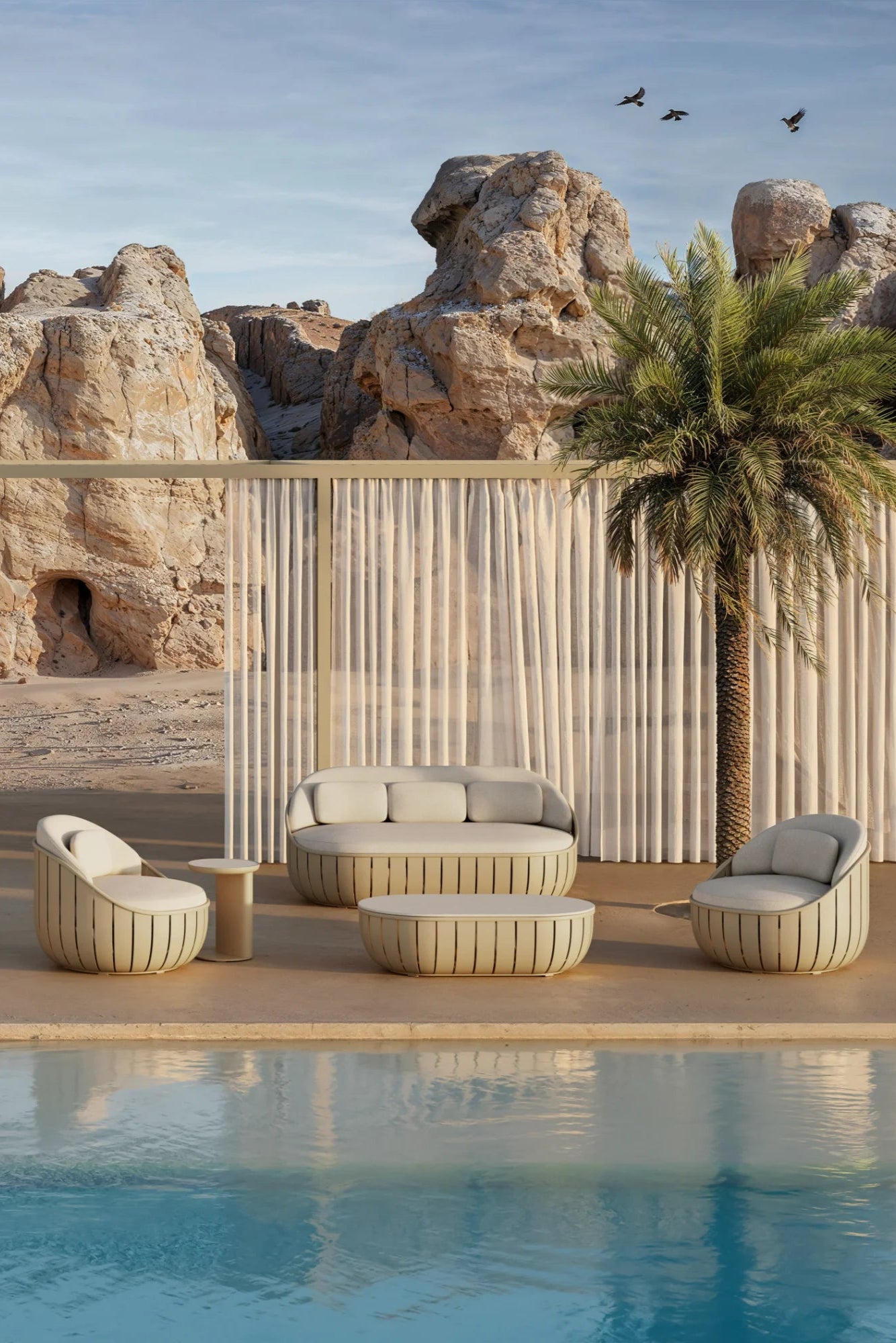 Arena Outdoor Side Table - THAT COOL LIVING
