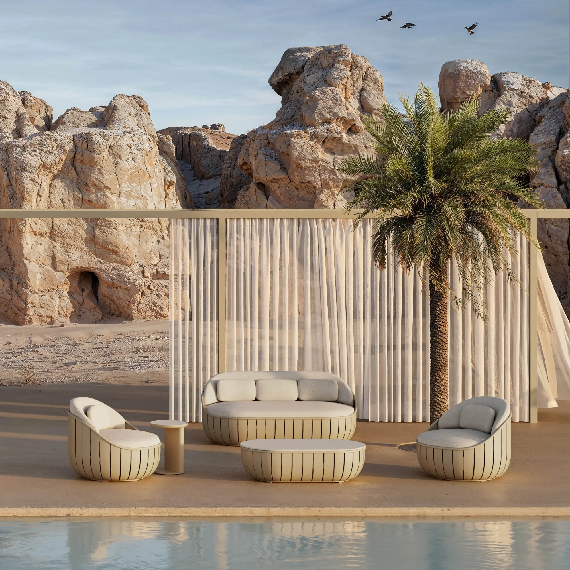 Arena Outdoor Lounge Chair - THAT COOL LIVING