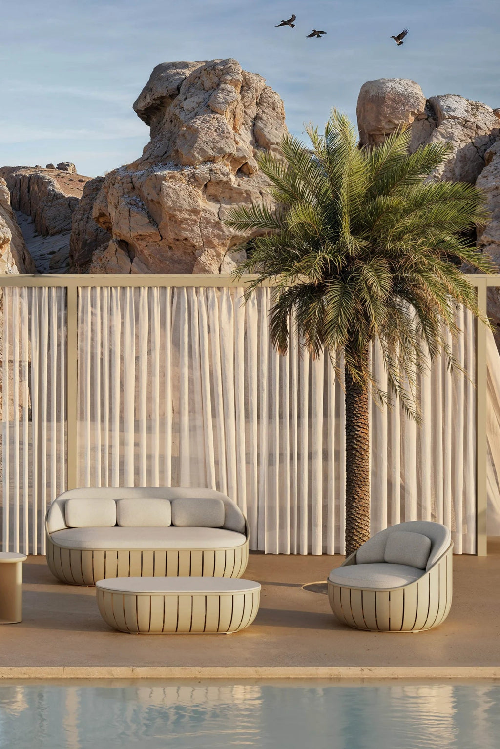 Arena Outdoor Coffee Table - THAT COOL LIVING