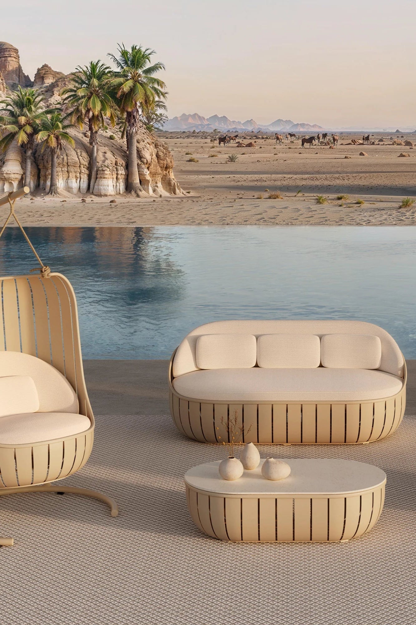 Arena Outdoor Coffee Table - THAT COOL LIVING