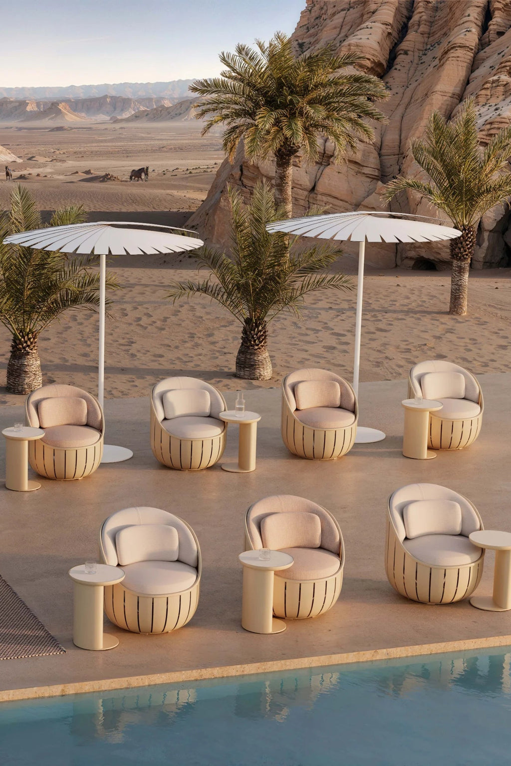 Arena Outdoor Side Table - THAT COOL LIVING