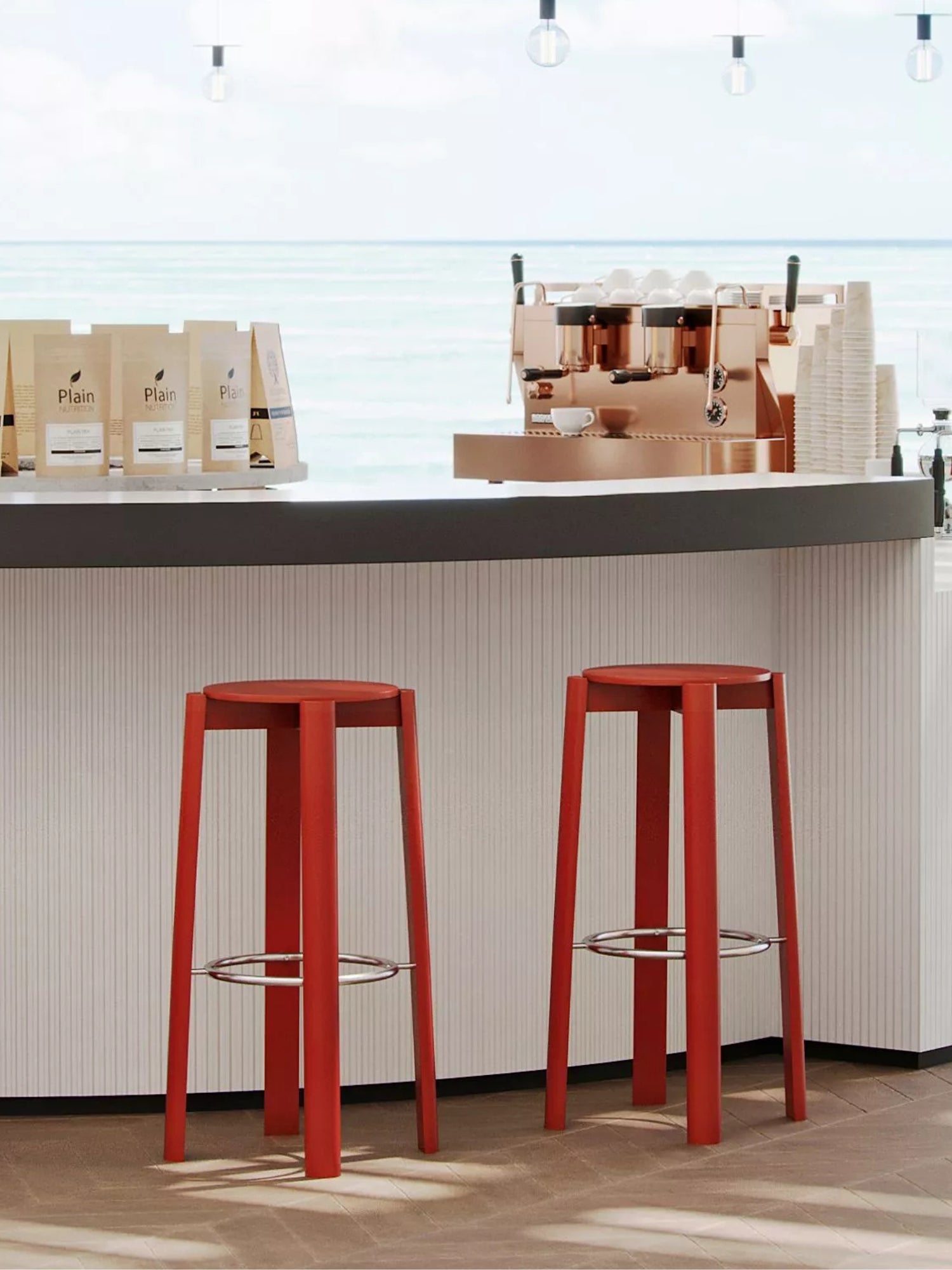 Eddie Half Barstool by ARTU - THAT COOL LIVING