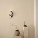 Wall Hanger Candle Holder - Black - Configuration 3 - THAT COOL LIVING