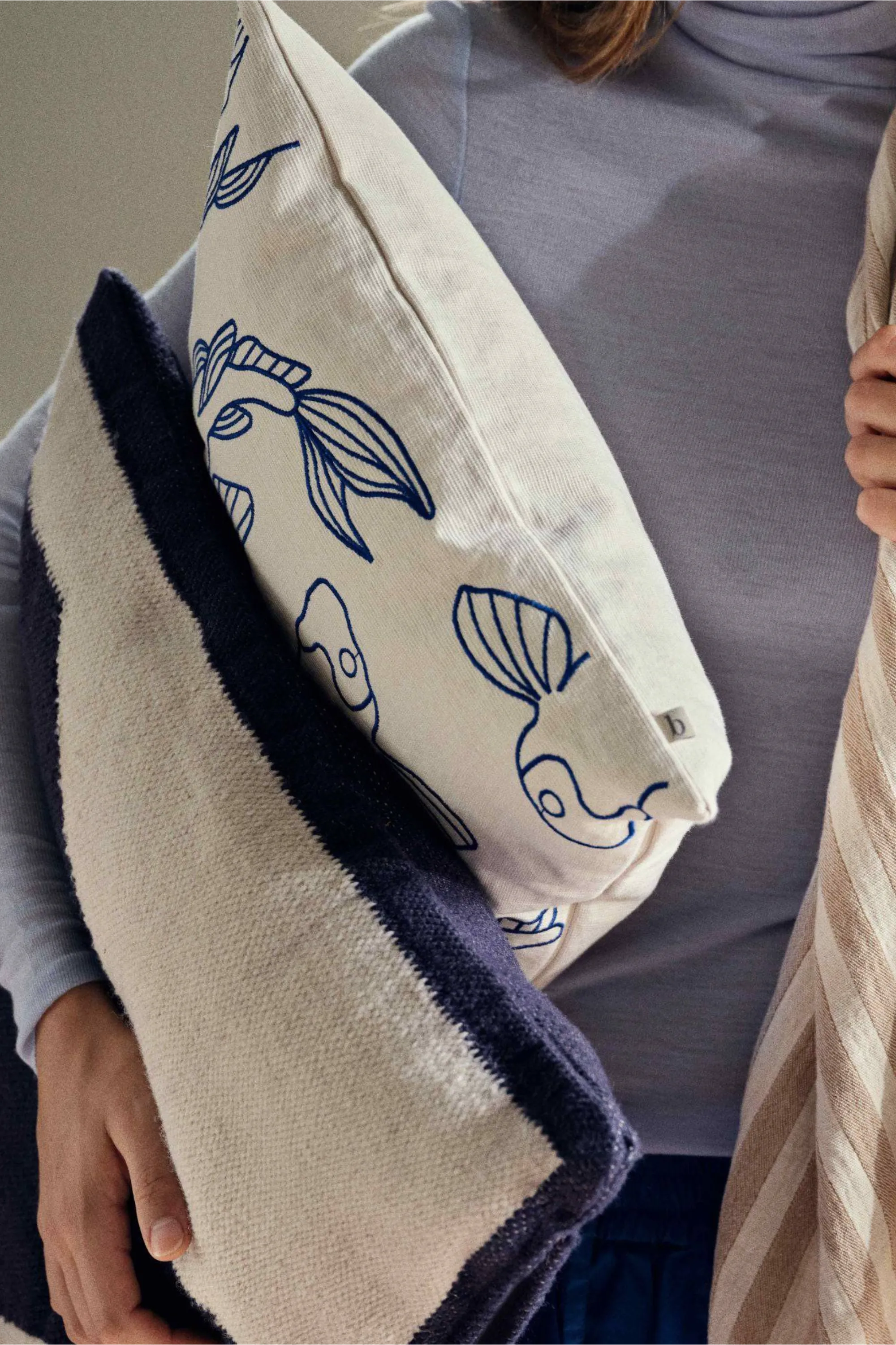Koi Cushion Cover