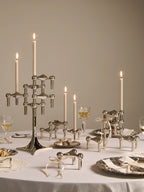 Handcrafted candles made of high-quality wax for ambient lighting, holiday gatherings and celebrations. 