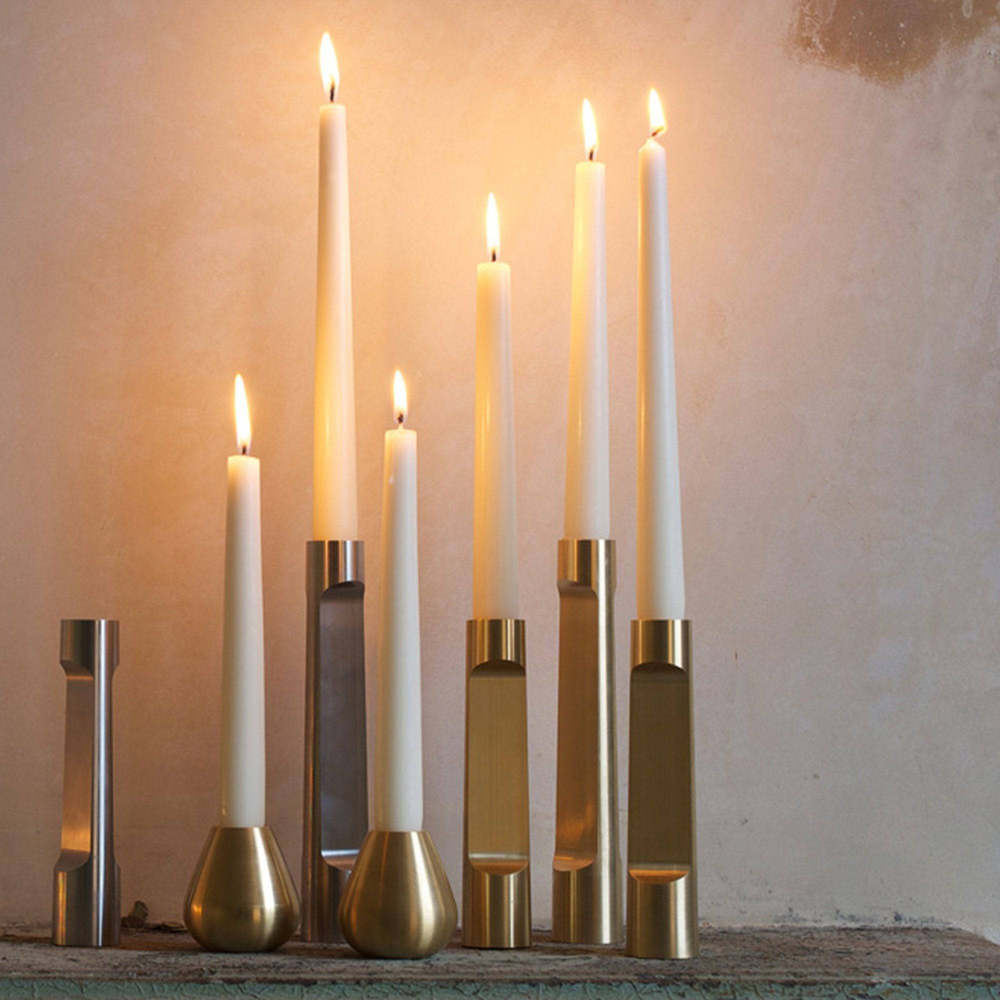 Industry Candlestick | Brass