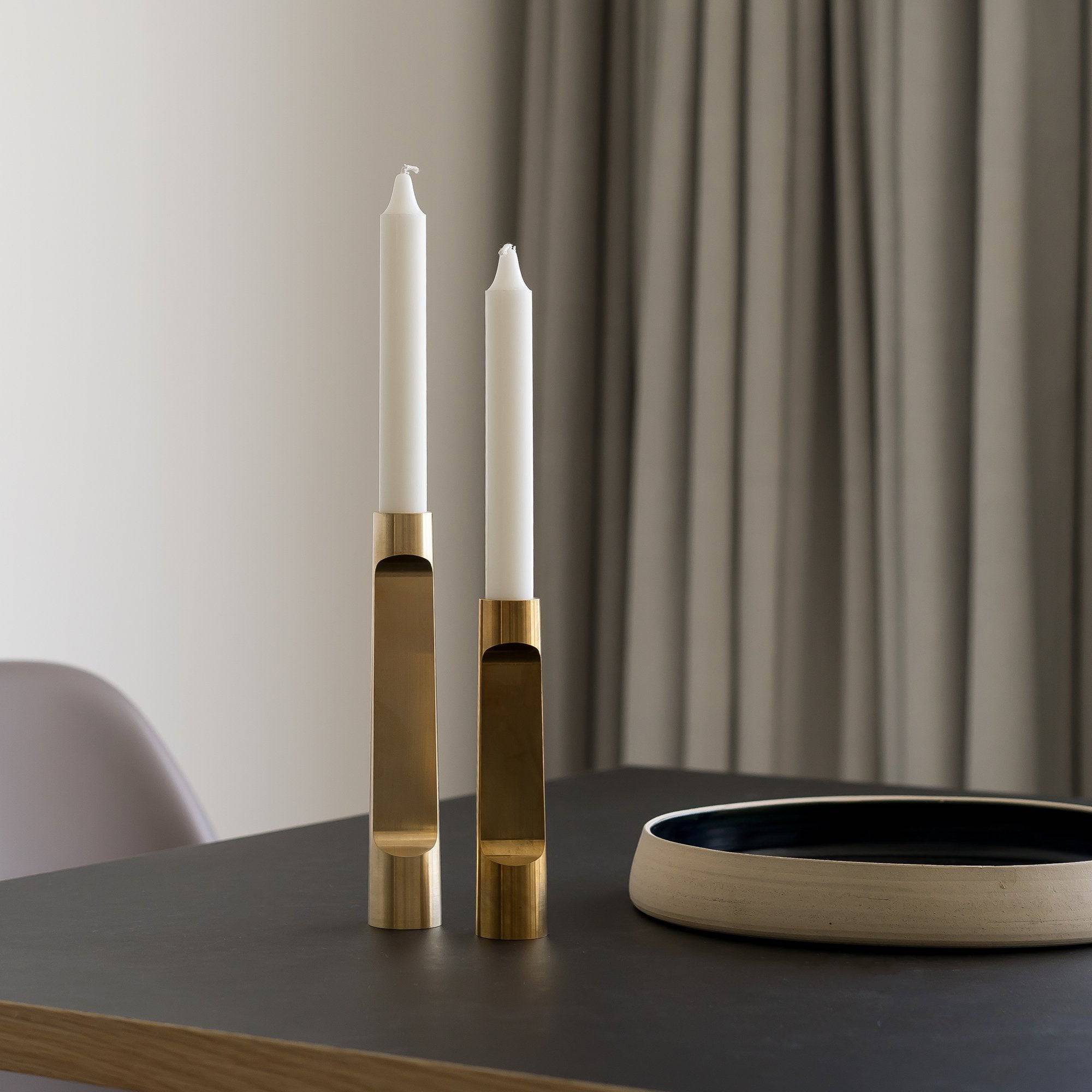 Industry Candlestick | Brass - THAT COOL LIVING