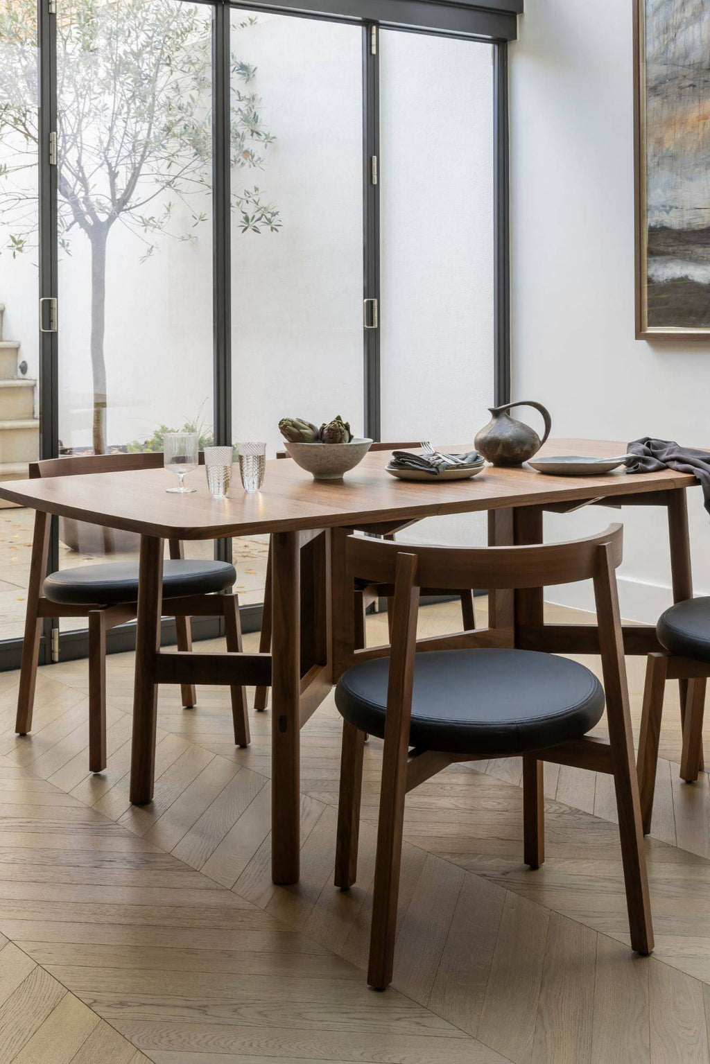 Marlow Drop Leaf Table | Walnut - THAT COOL LIVING