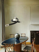 Trace Linear X Chandelier