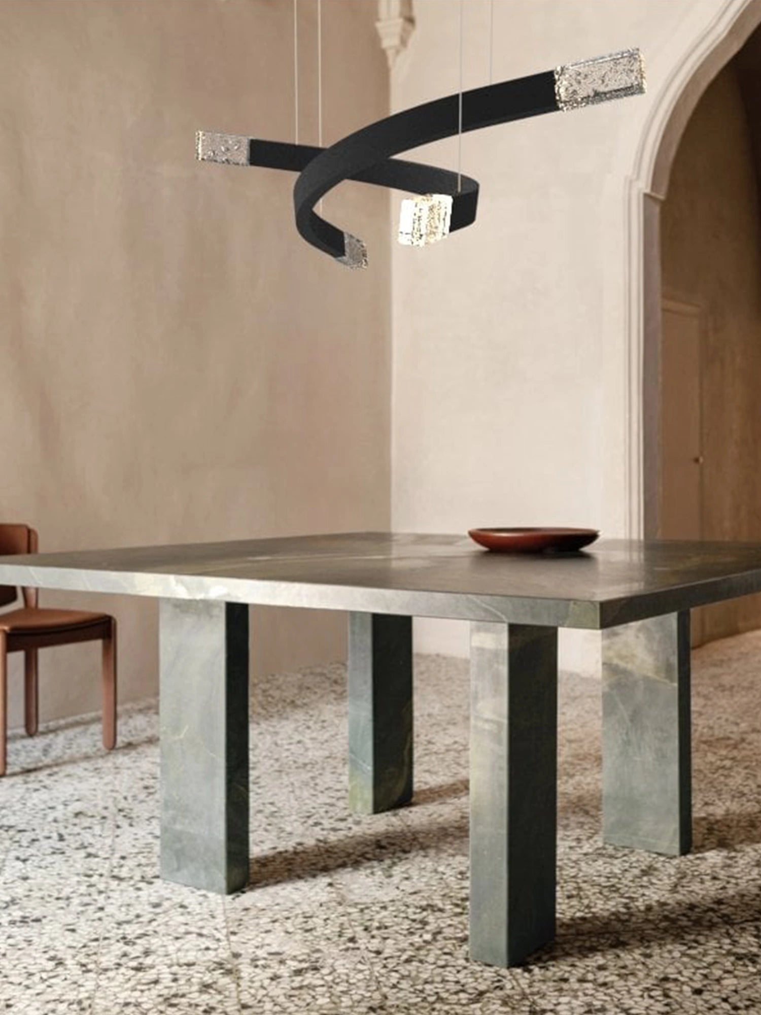 Trace Linear X Chandelier by CTO Lighting - THAT COOL LIVING