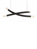 Trace Linear X Chandelier