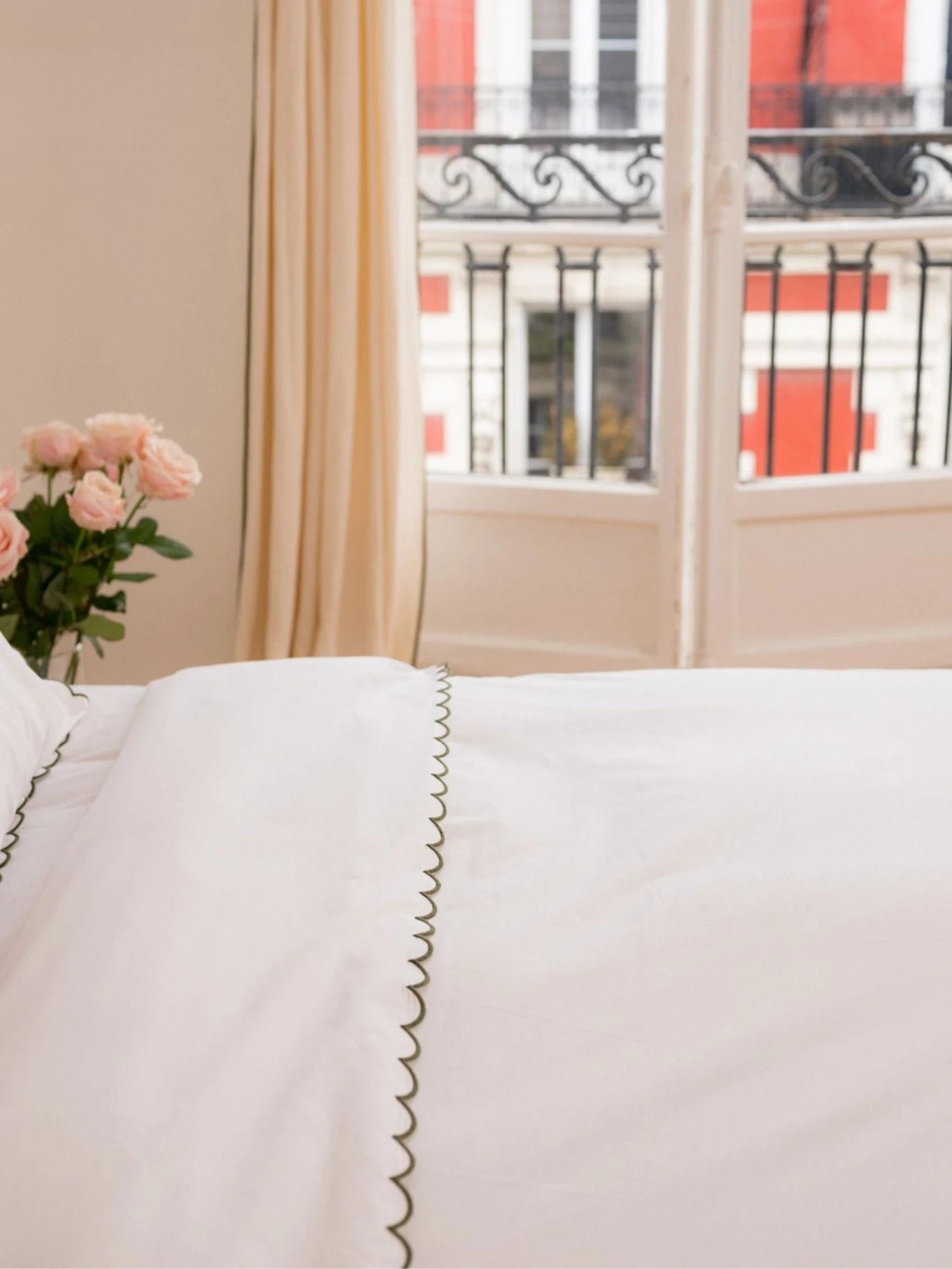 Scalloped Duvet Cover by Tomete - THAT COOL LIVING