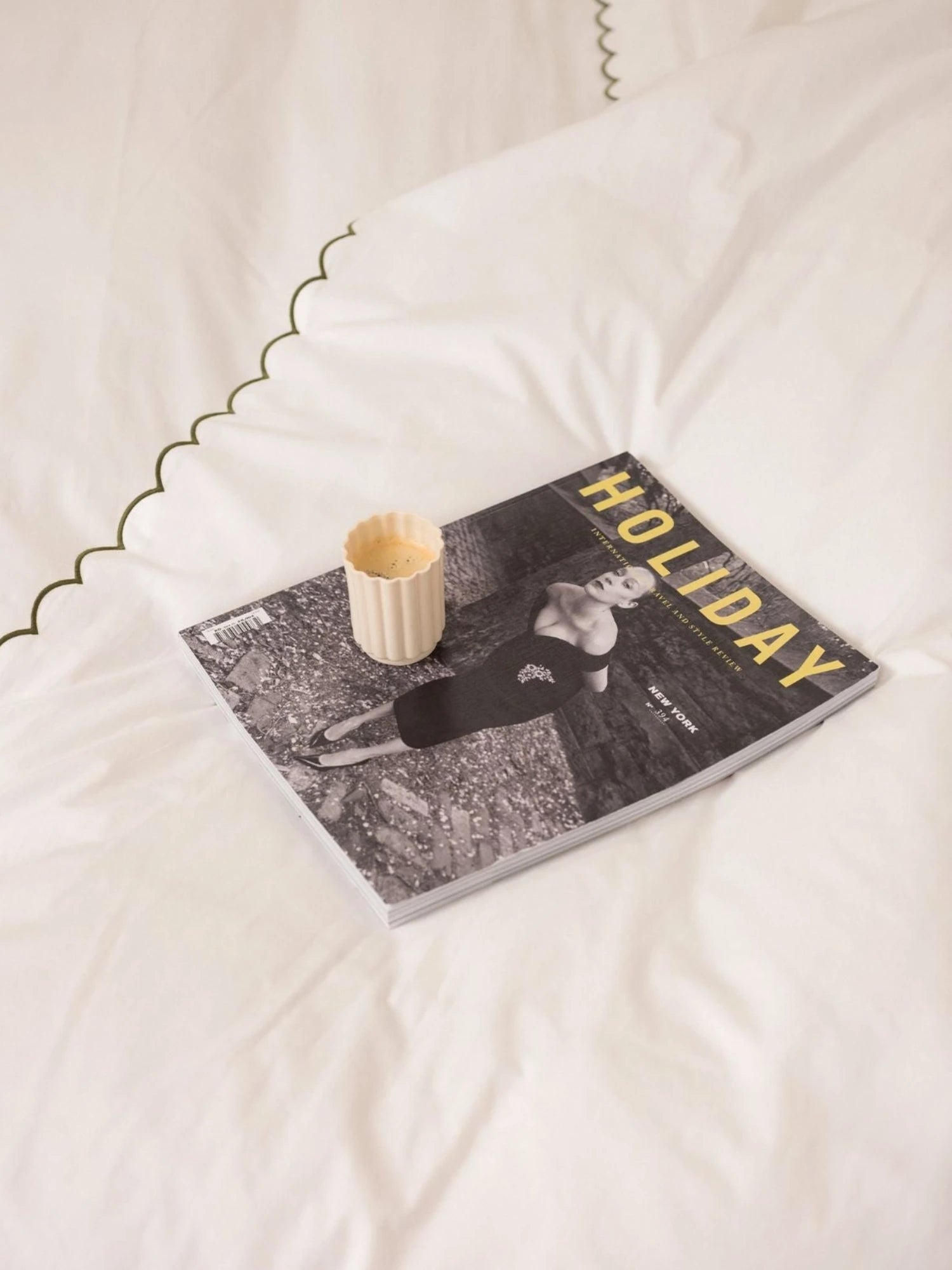 Scalloped Duvet Cover by Tomete - THAT COOL LIVING