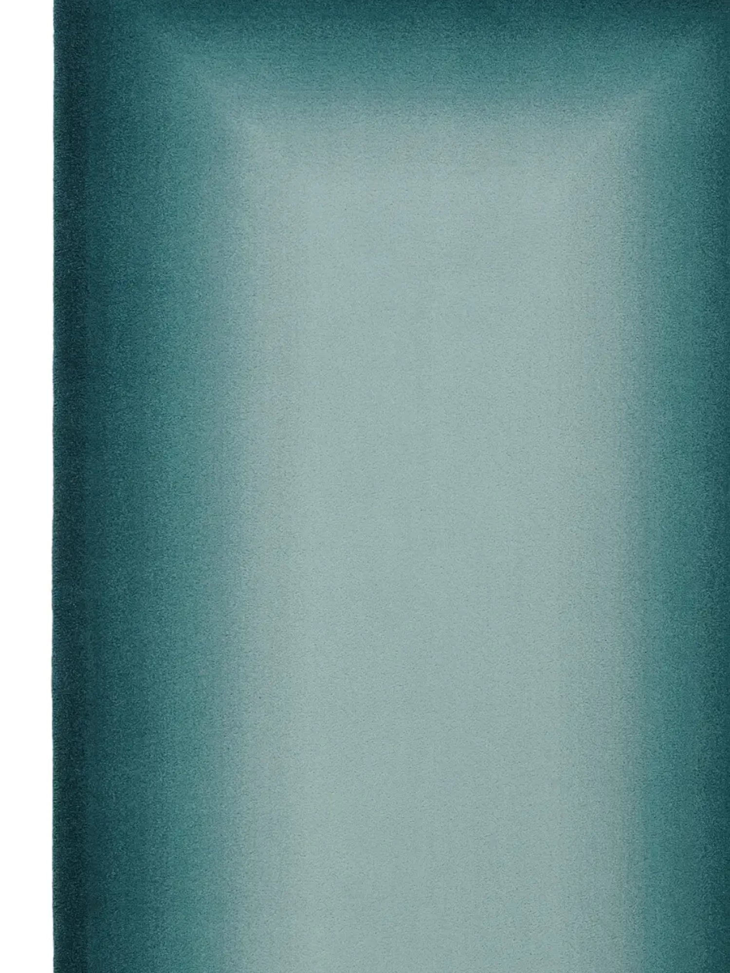 Degradé Border Turquoise Green Rug by alp_ - THAT COOL LIVING