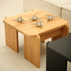  Close-up of the modern Nova Modular Candle Holder with sleek and minimalist look