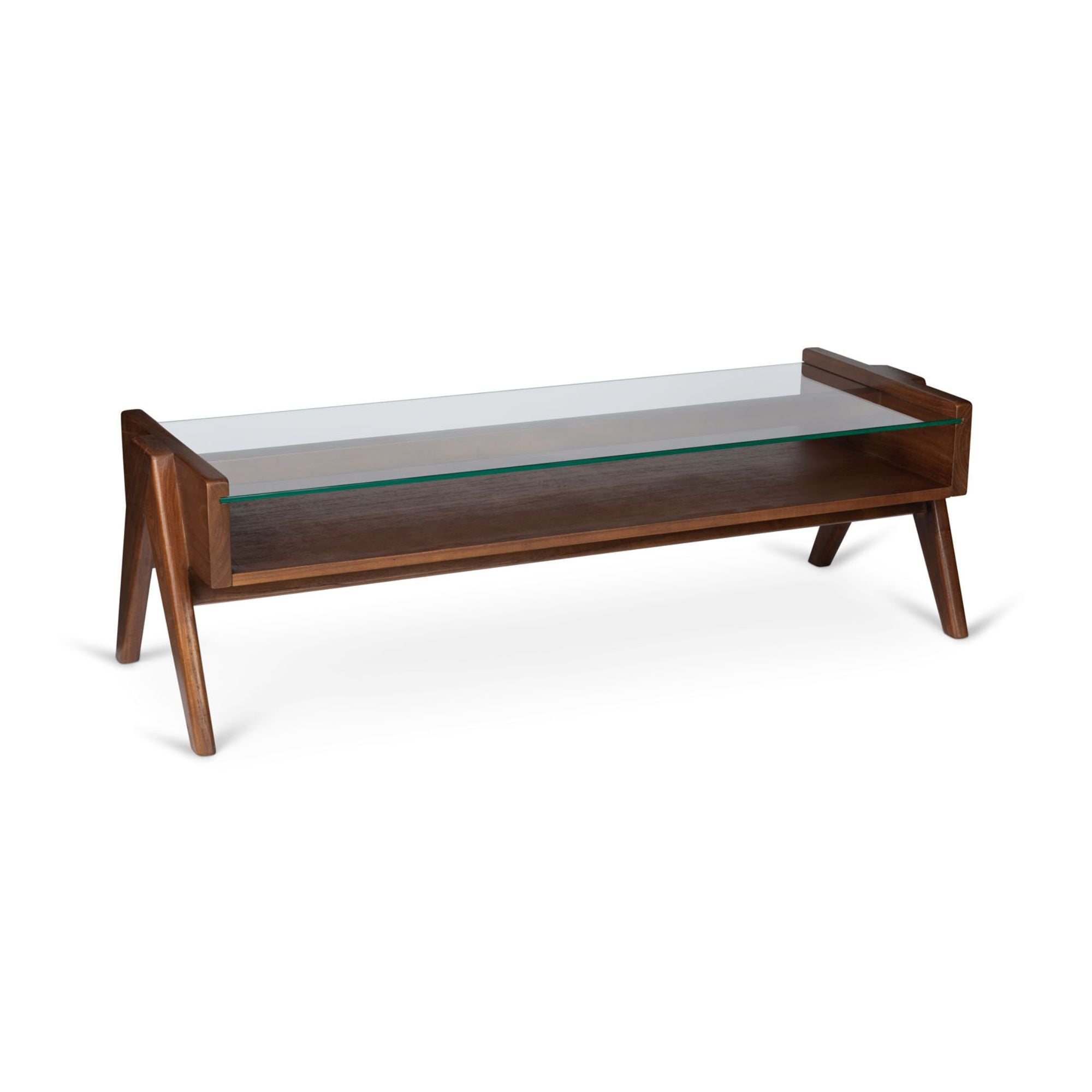 Chandigarh Glass Coffee Table - THAT COOL LIVING