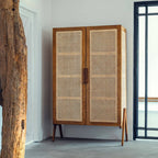 Rattan Storage Cabinet - THAT COOL LIVING