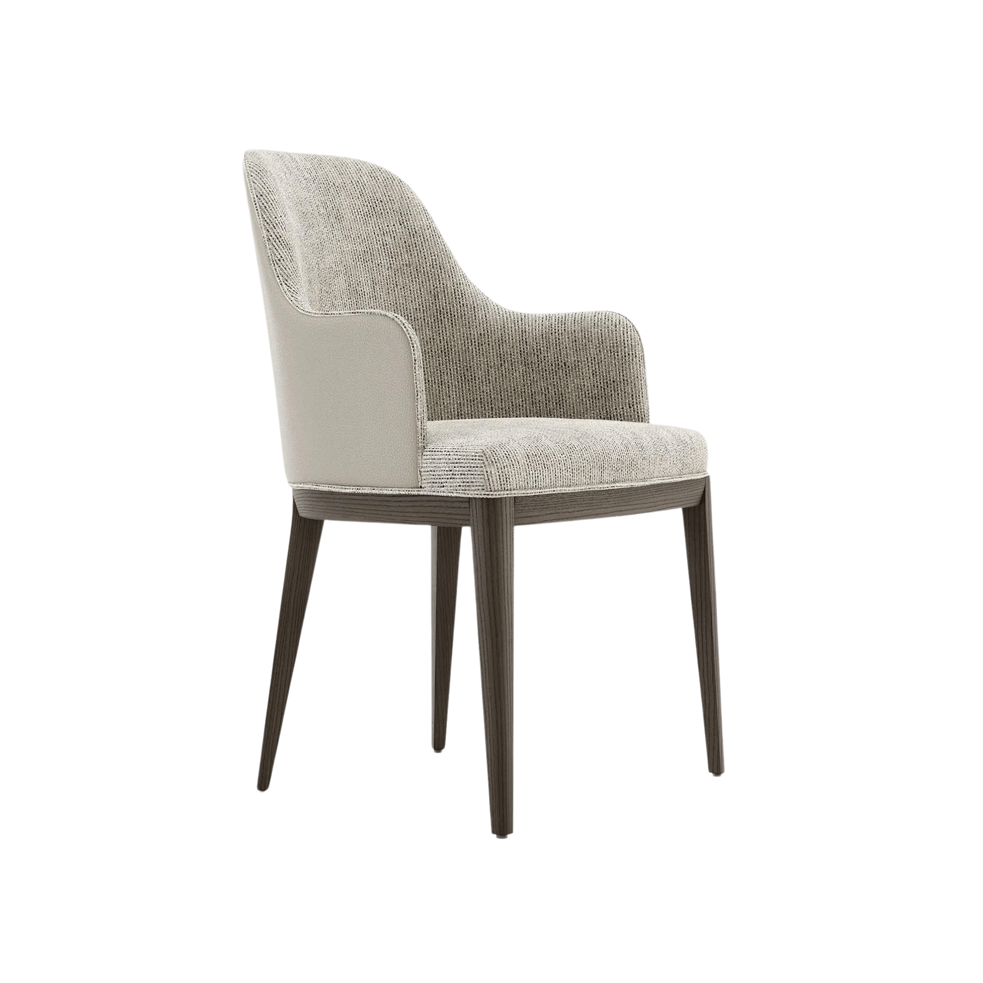 Anna Chair With Armrest - Wood - THAT COOL LIVING