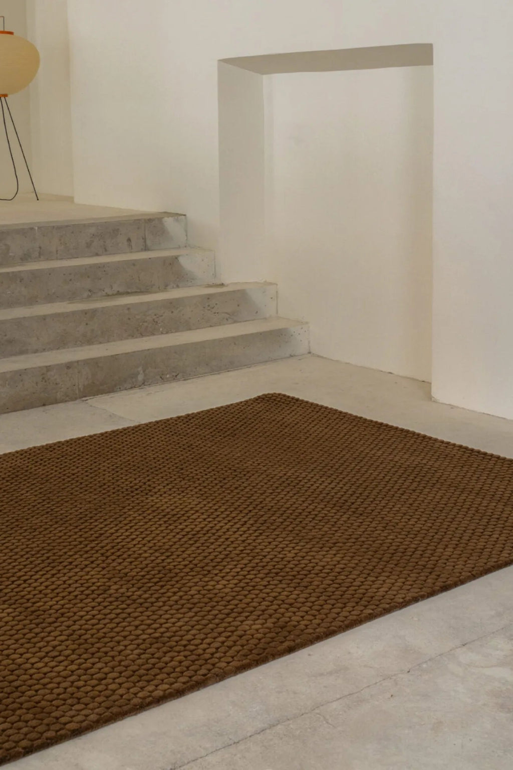 Modern Surface Rug in black and silver, adds a stylish touch to any room