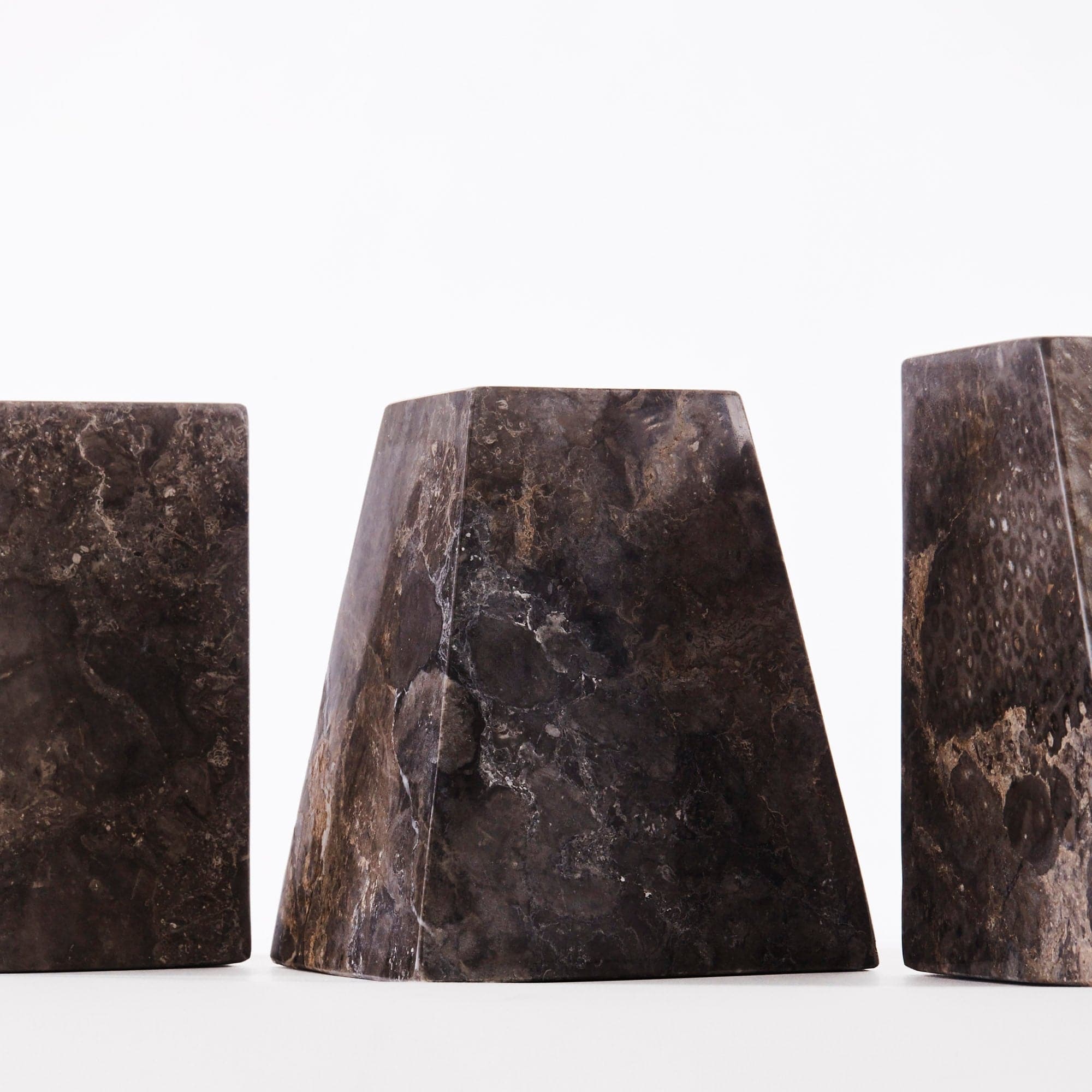 Pyramid Candle Holders Grey - THAT COOL LIVING