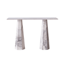 Hexagon Console Table Albanian Grey - THAT COOL LIVING