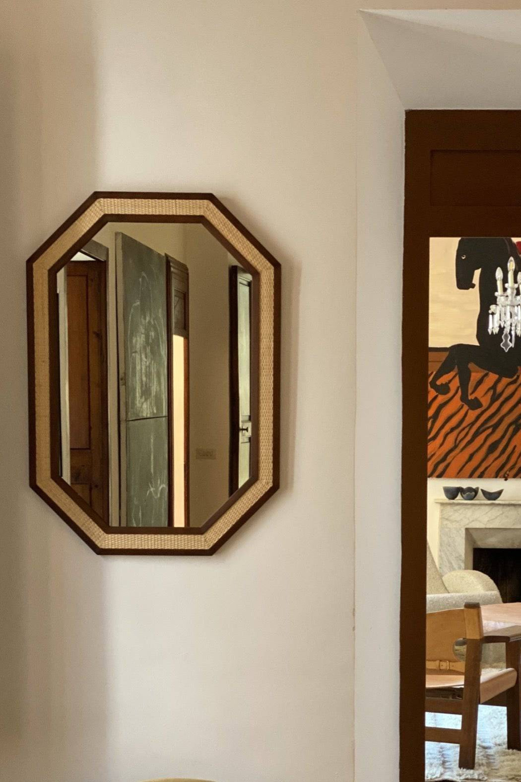 Rattan Mirror Small by Dusty Deco - THAT COOL LIVING