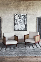 Shaggy Labyrinth Grey Rug - THAT COOL LIVING