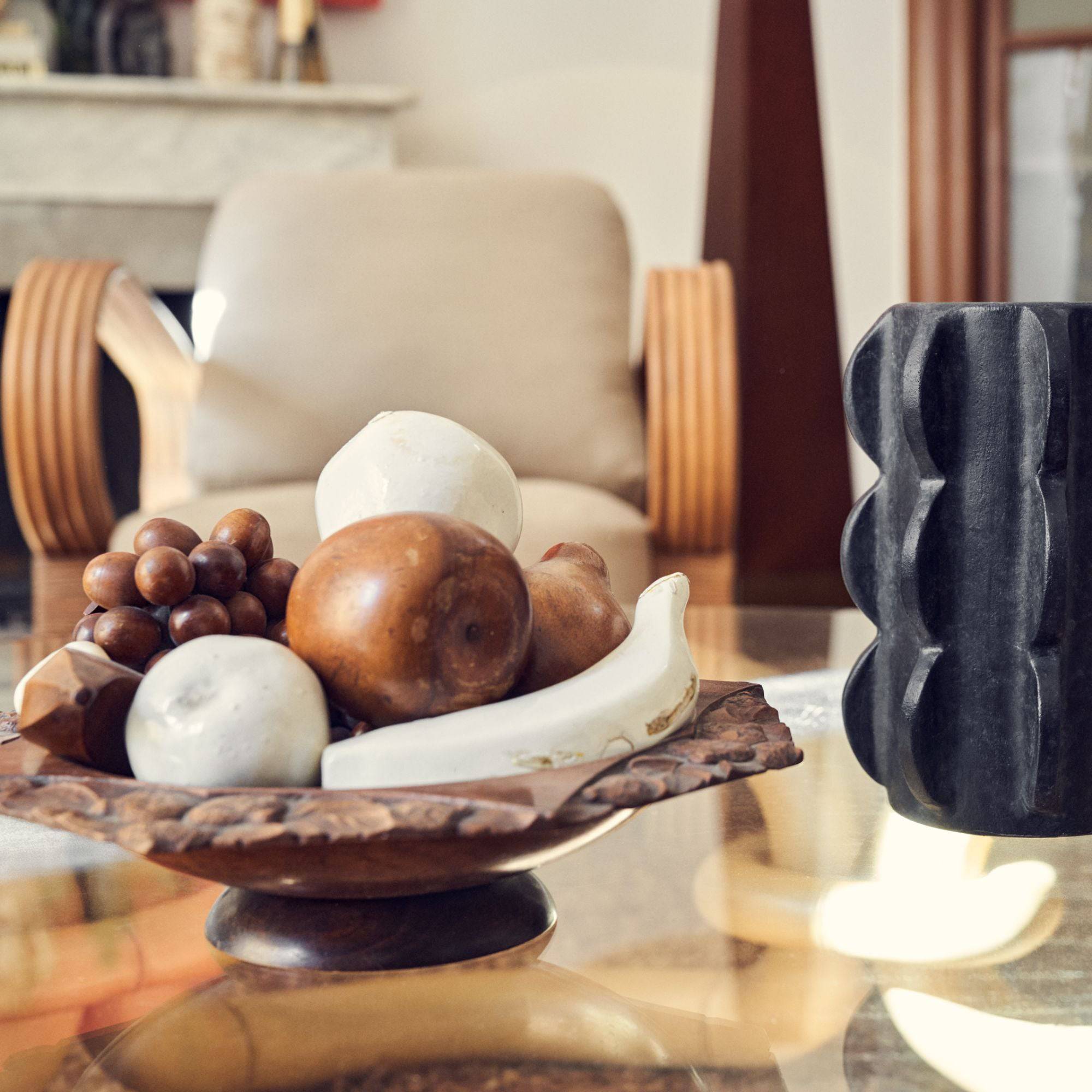 Arcissimo Vase Black Large - Ceramic Vase - Dusty Deco - THAT COOL LIVING