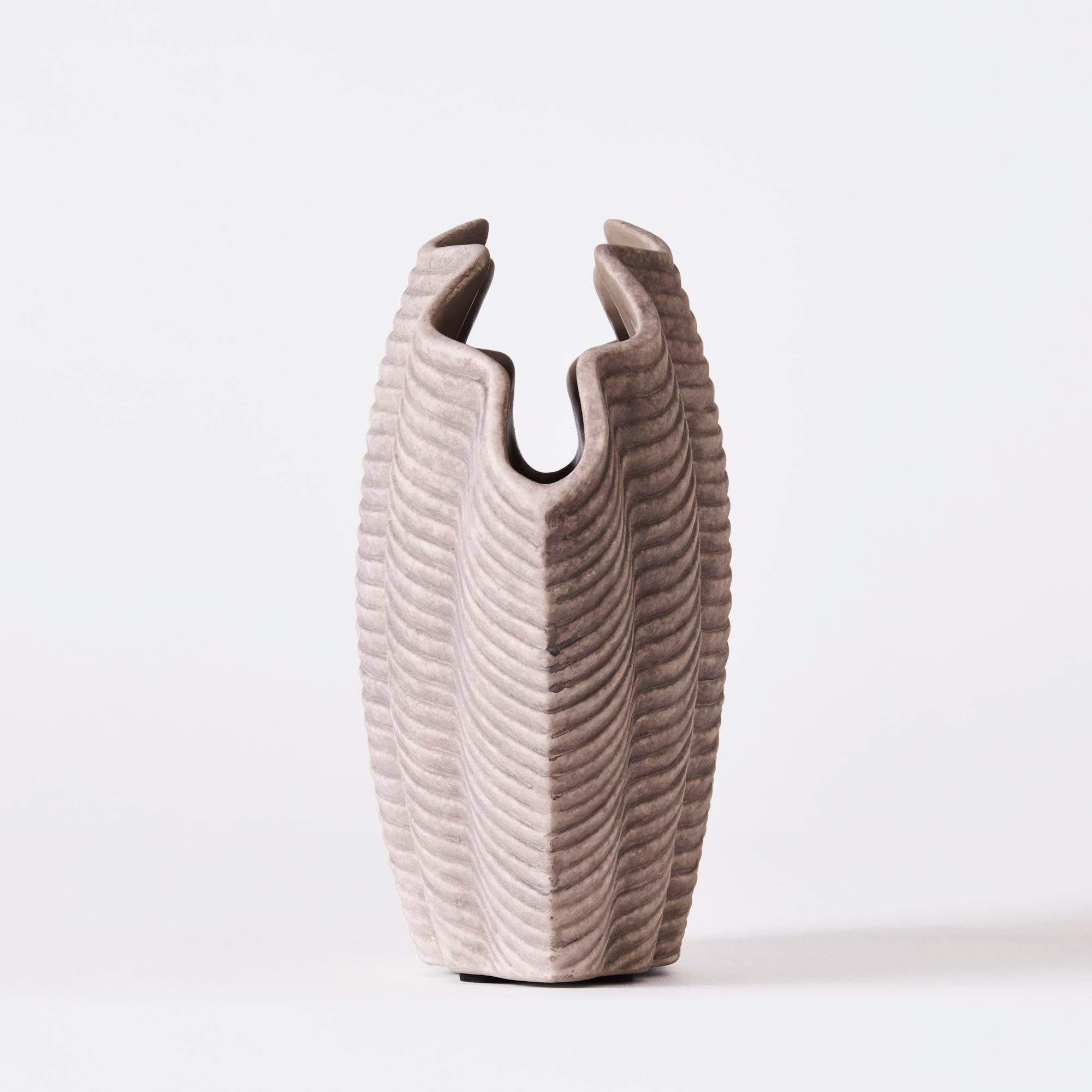 Concha Vase Grey Large - THAT COOL LIVING