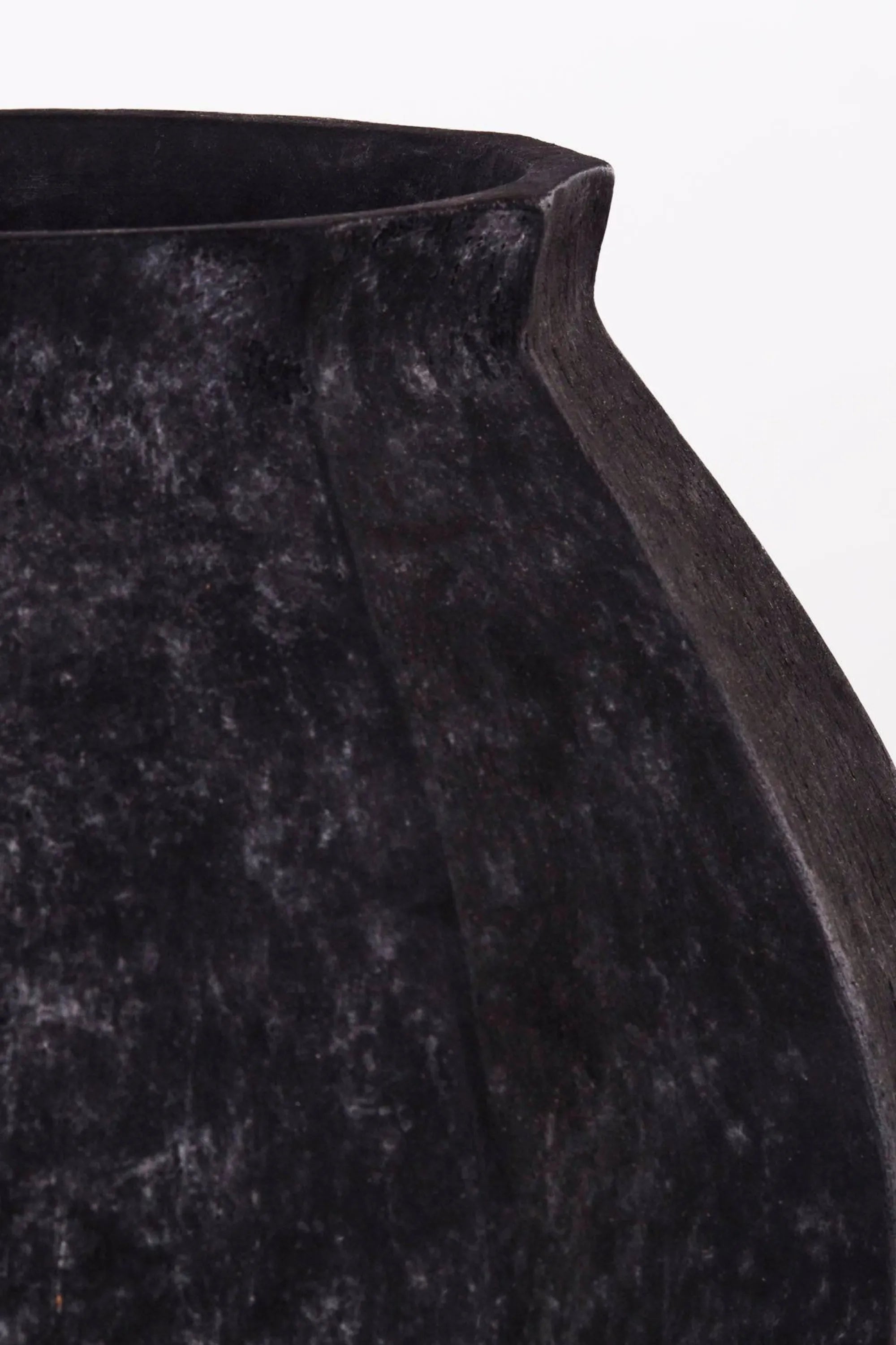 Wedges Vase Black - THAT COOL LIVING