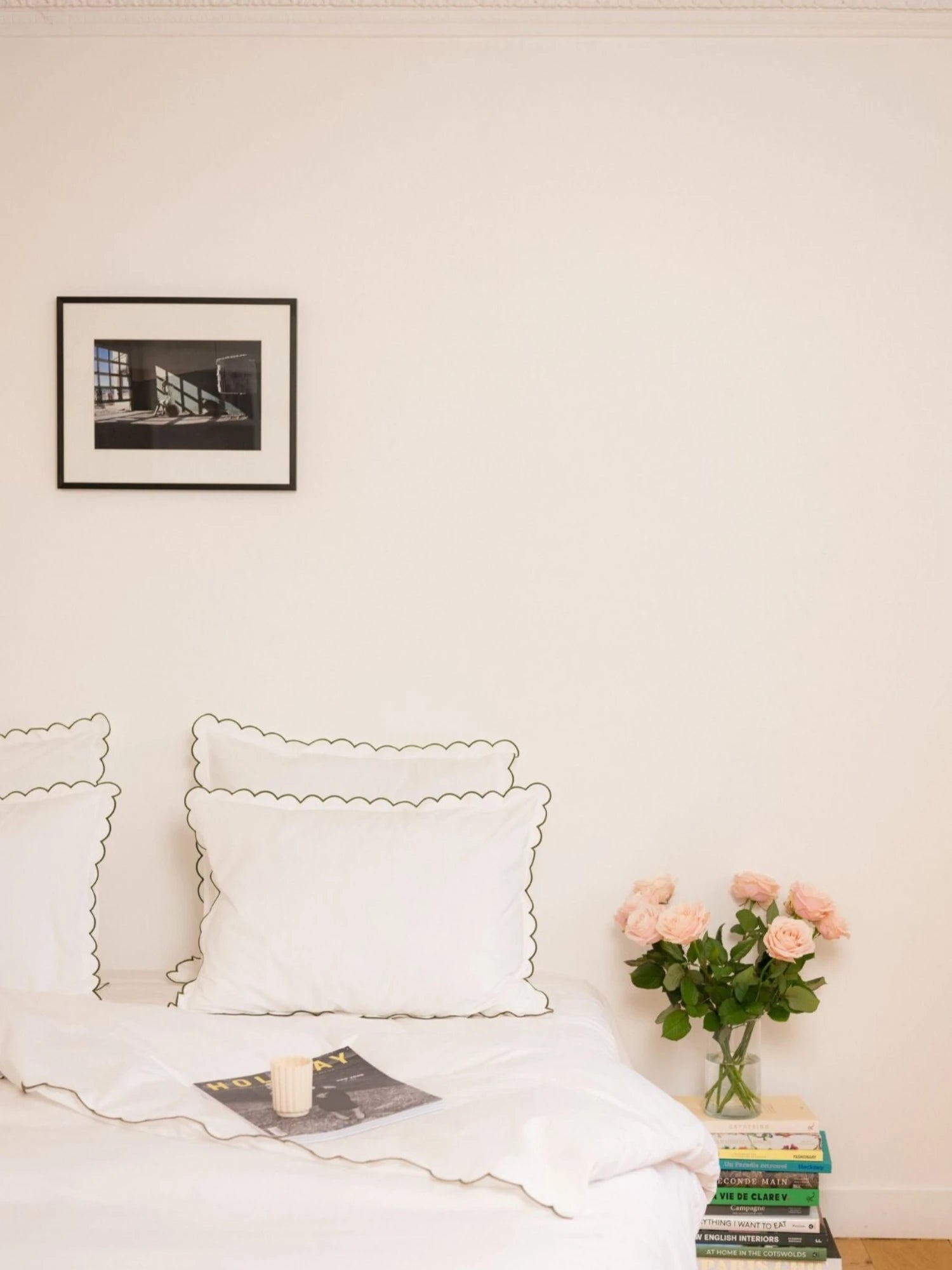 Scalloped Pillow Case - Set of 2 by Tomete - THAT COOL LIVING