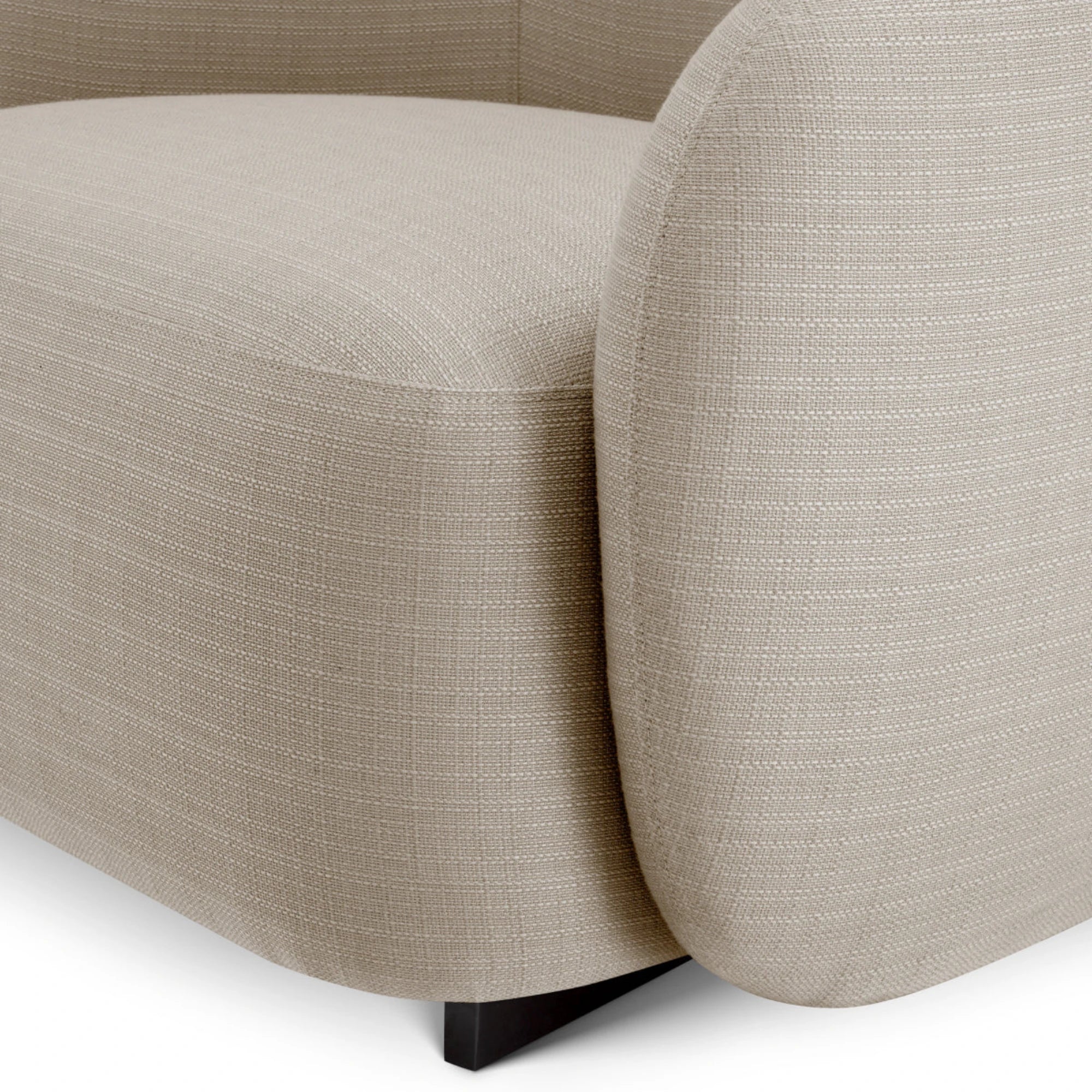 That Cool Living - Brice Outdoor Armchair – Luxurious Curved Lounge Chair - Eichholtz