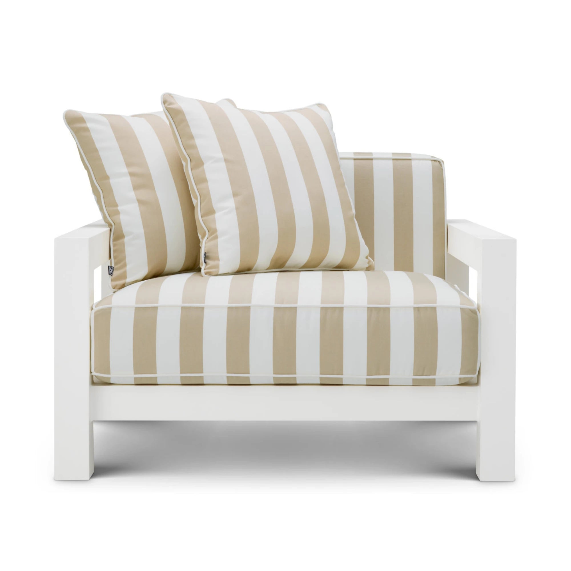 That Cool Living - Cap-Antibes Outdoor Armchair – Aluminum Lounge Chair - Eichholtz
