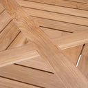 That Cool Living - Bell Rive Outdoor Dining Table – Natural Teak Outdoor Dining - Eichholtz