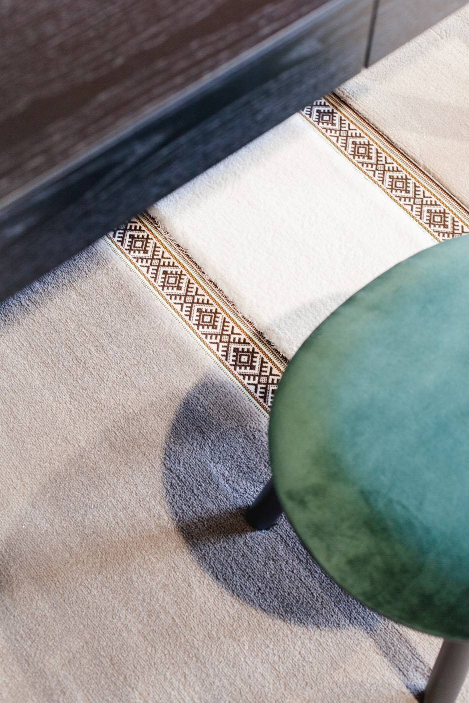 Naïve Ottoman | Velour - THAT COOL LIVING