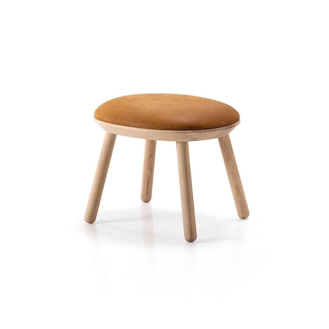Naïve Ottoman | Leather - THAT COOL LIVING