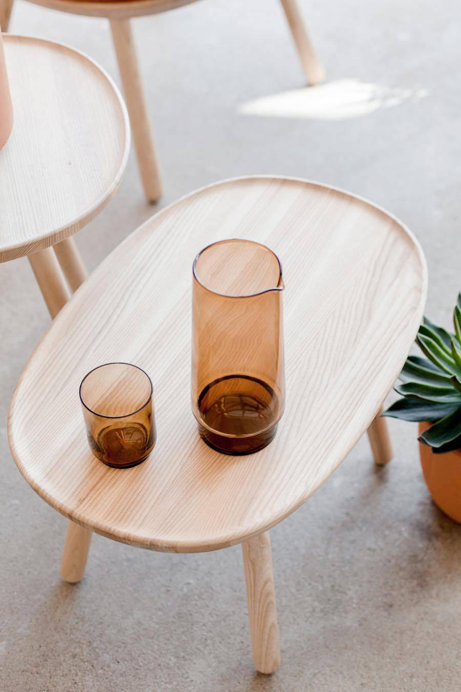 Naïve Side Table - Natural Ash - THAT COOL LIVING