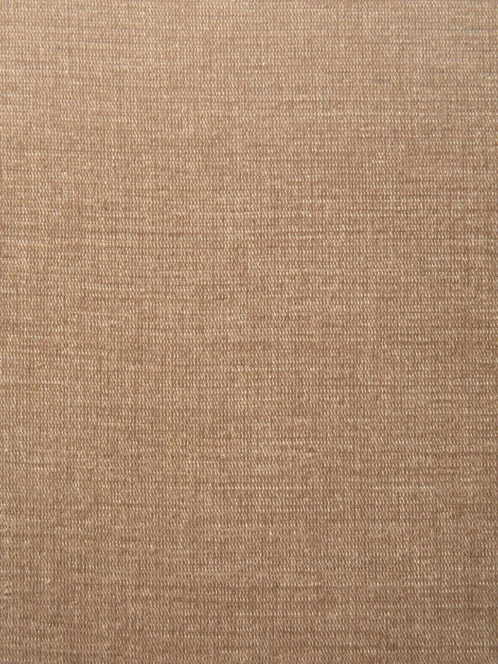 Ethnicraft Bulky Modular Sofa fabric swatch, a close-up texture shot of the durable, warm brown woven material. This rich, earthy tone and subtle pattern provide a luxurious and inviting feel for modern interiors.
