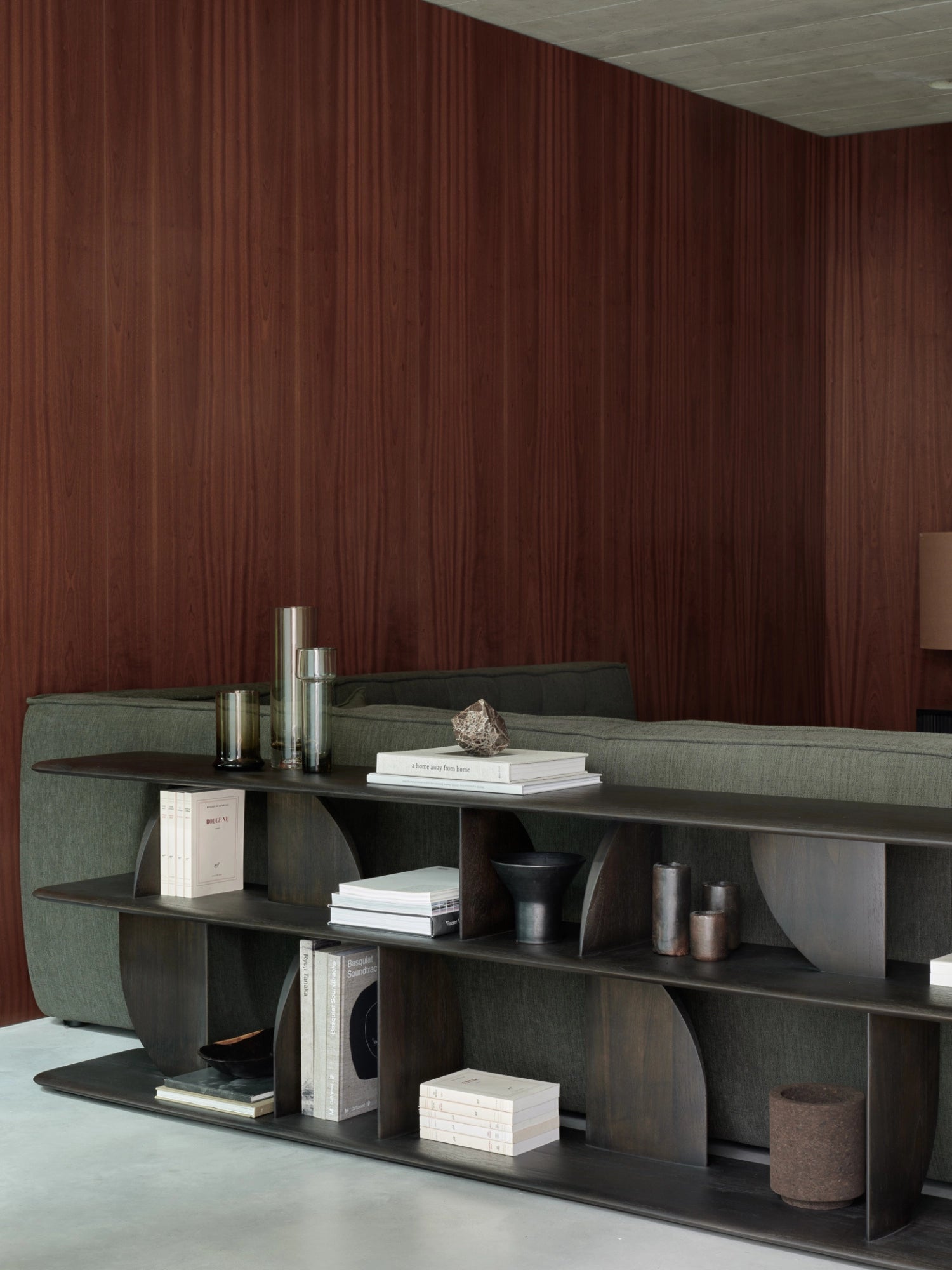 Geometric Sofa Console by Ethnicraft - THAT COOL LIVING