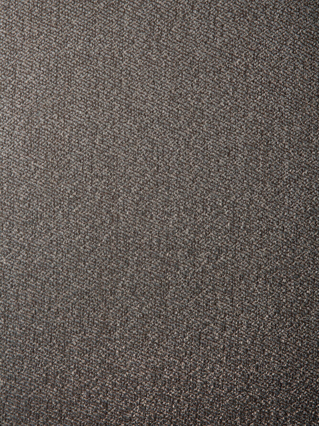Ethnicraft Mellow Modular Sofa end-seater with L-arm, showcasing the rich, dark gray fabric texture. The premium, tightly woven material provides a durable yet soft feel, highlighting the sofa's quality and sophisticated design.