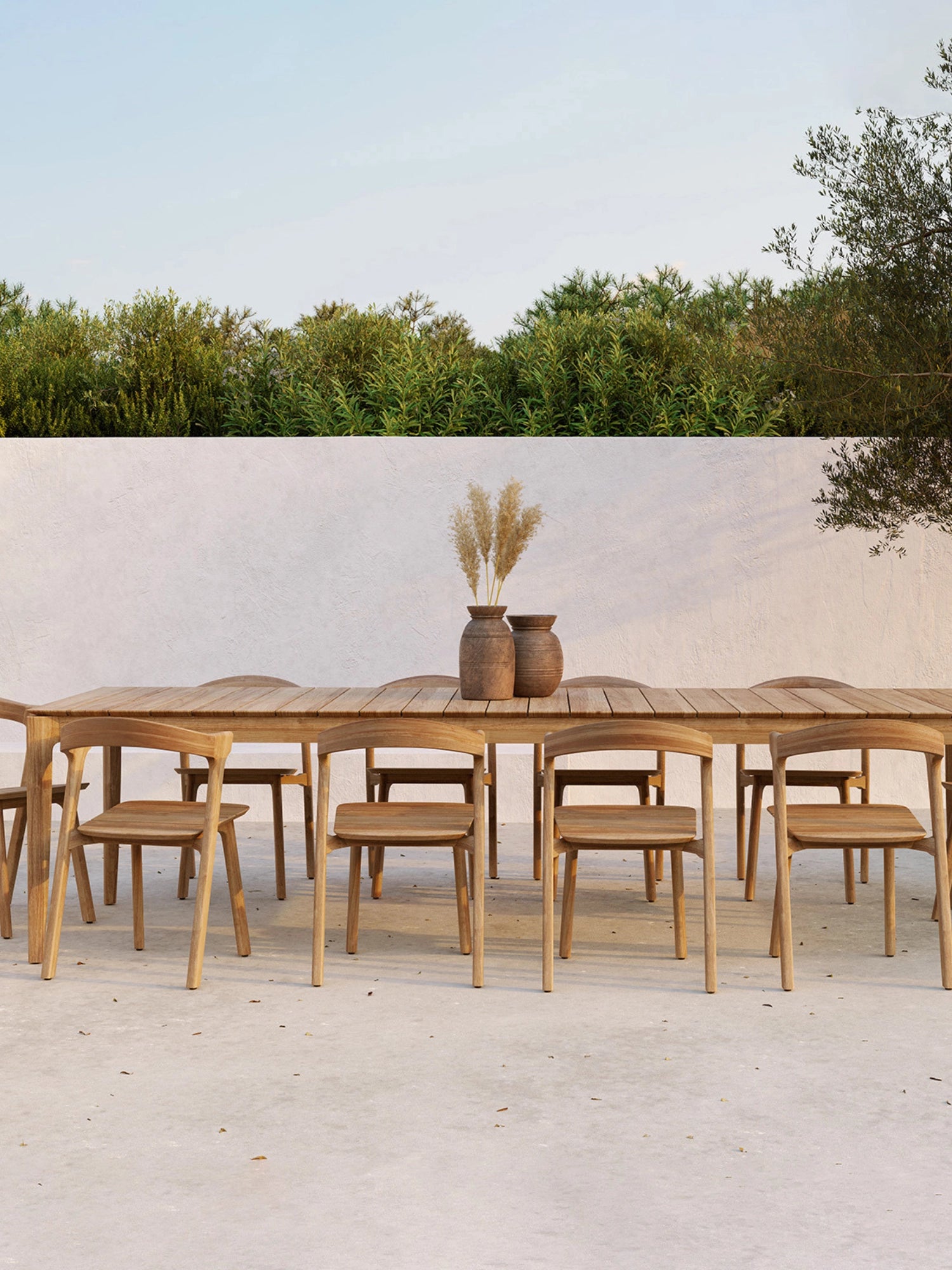 Bok Outdoor Dining Table by Ethnicraft - THAT COOL LIVING
